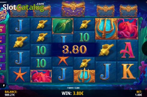 Οθόνη6. Neptunes Fortune Megaways Κουλοχέρης