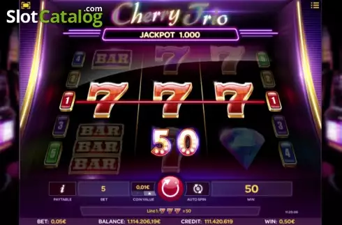 Νίκη. Cherry Trio Κουλοχέρης