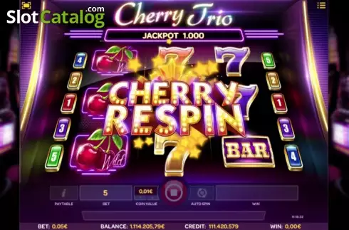 Απάντηση. Cherry Trio Κουλοχέρης