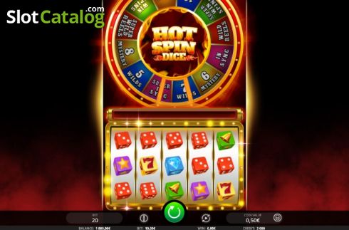 Οθόνη2. Hot Spin Dice Κουλοχέρης 