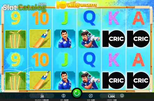 Οθόνη2. 10Cric Wild Wickets Κουλοχέρης
