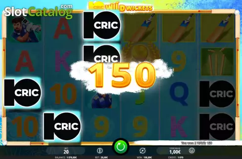 Οθόνη3. 10Cric Wild Wickets Κουλοχέρης
