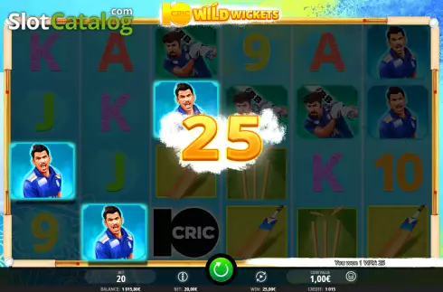 Οθόνη4. 10Cric Wild Wickets Κουλοχέρης
