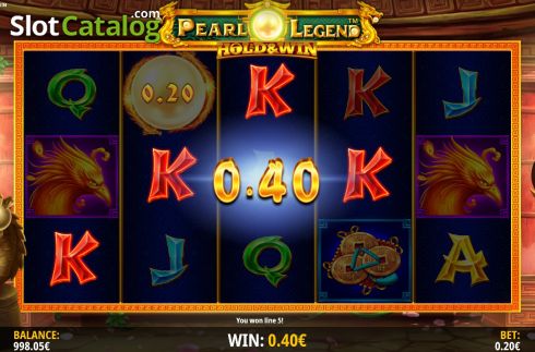 Οθόνη4. Pearl Legend Hold and Win Κουλοχέρης