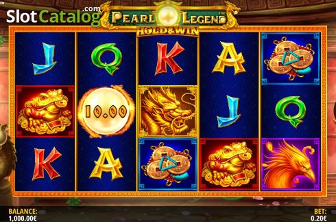 Οθόνη3. Pearl Legend Hold and Win Κουλοχέρης