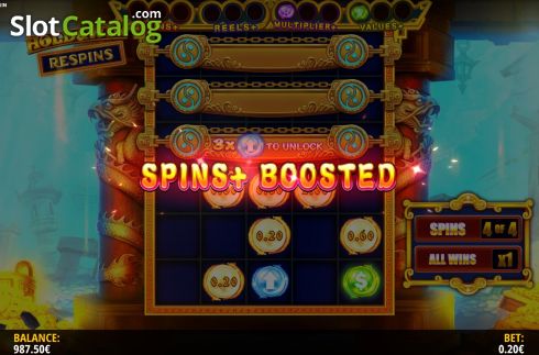 Οθόνη9. Pearl Legend Hold and Win Κουλοχέρης