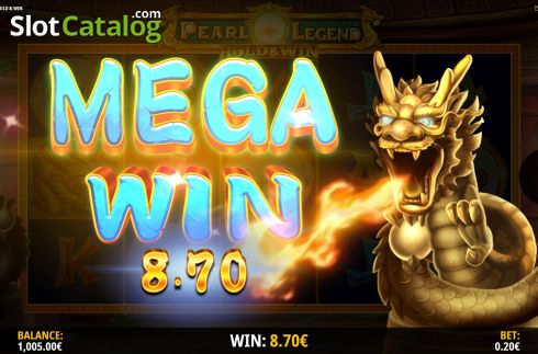 Οθόνη8. Pearl Legend Hold and Win Κουλοχέρης