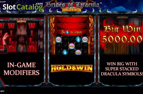 Οθόνη2. Brides of Dracula Hold and Win Κουλοχέρης