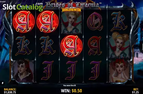 Οθόνη5. Brides of Dracula Hold and Win Κουλοχέρης