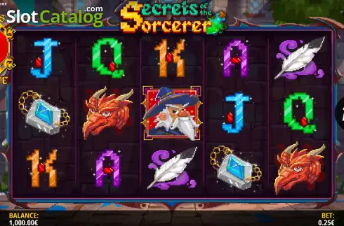 Οθόνη3. Secrets Of The Sorcerer Κουλοχέρης