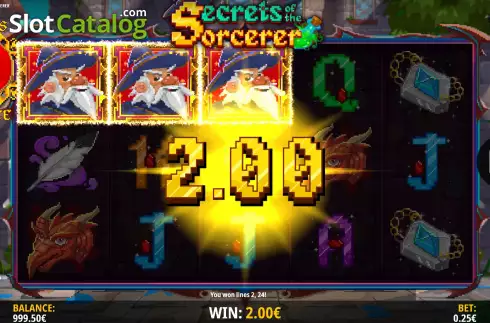 Οθόνη4. Secrets Of The Sorcerer Κουλοχέρης