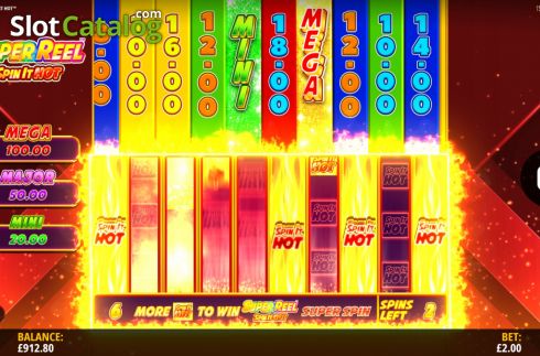 Οθόνη7. Super Reel Spin It Hot Κουλοχέρης