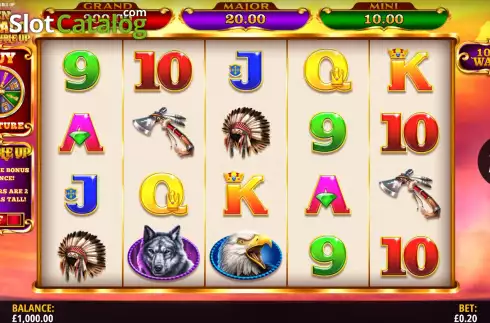 Οθόνη3. Golden Buffalo Double Up Κουλοχέρης 
