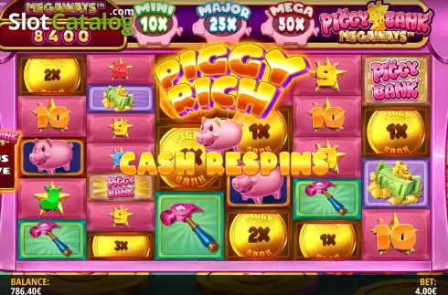 Οθόνη6. Piggy Bank Megaways Κουλοχέρης