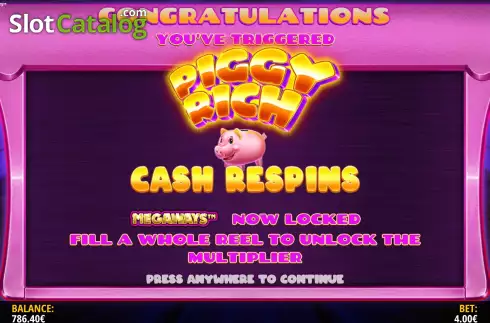 Οθόνη7. Piggy Bank Megaways Κουλοχέρης