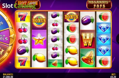 Οθόνη3. Hot Spin Megaways Κουλοχέρης