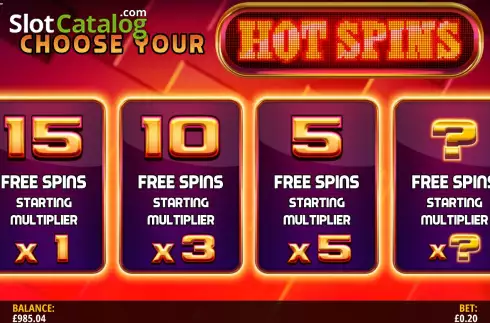 Οθόνη9. Hot Spin Megaways Κουλοχέρης