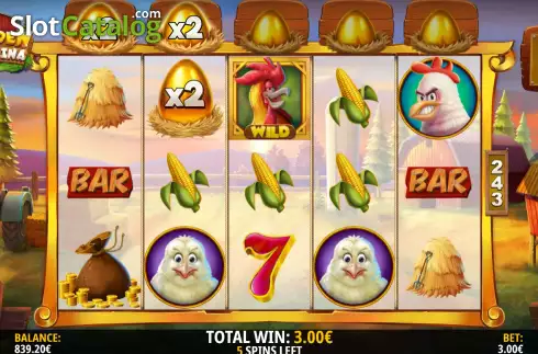 Οθόνη8. Golden Gallina Κουλοχέρης