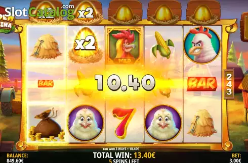 Οθόνη9. Golden Gallina Κουλοχέρης