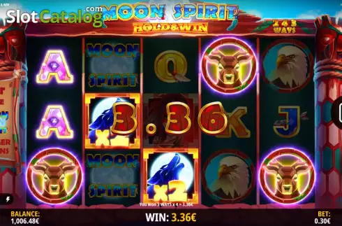 Οθόνη7. Moon Spirit Hold & Win Κουλοχέρης