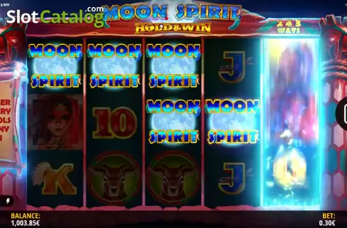 Οθόνη8. Moon Spirit Hold & Win Κουλοχέρης