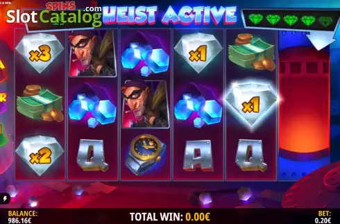 Οθόνη7. Diamond Heist Hold & Win Κουλοχέρης