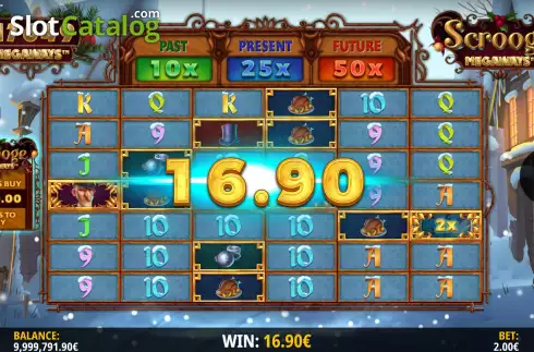 Οθόνη4. Scrooge Megaways Κουλοχέρης 
