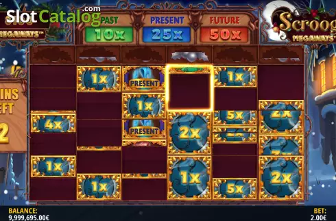 Οθόνη6. Scrooge Megaways Κουλοχέρης 