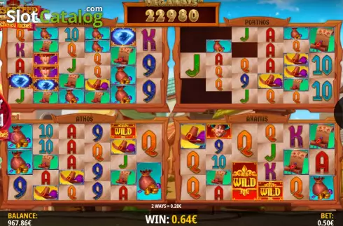 Οθόνη7. Musketeer Megaways Κουλοχέρης