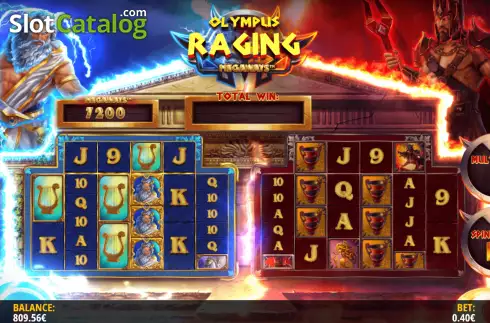 Οθόνη7. Olympus Raging Megaways Κουλοχέρης