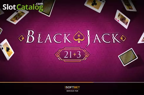 Οθόνη2. Blackjack 21+3 (iSoftBet) Κουλοχέρης
