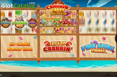 Οθόνη2. Crabbin' Crazy Κουλοχέρης