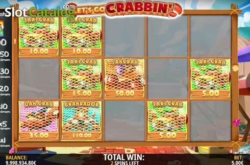 Οθόνη7. Crabbin' Crazy Κουλοχέρης
