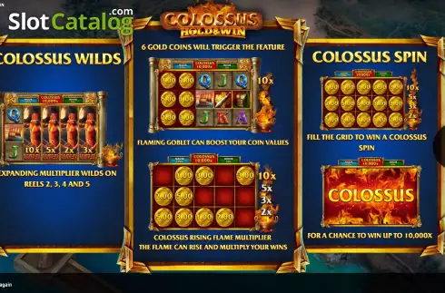 Οθόνη2. Colossus: Hold & Win Κουλοχέρης 