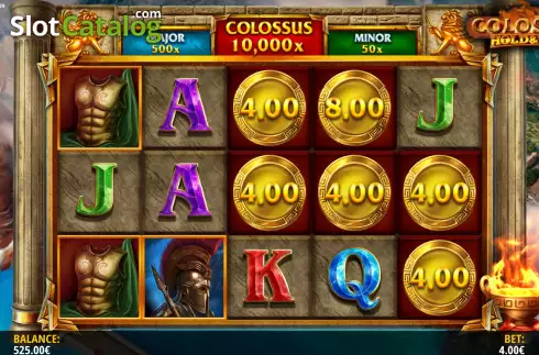 Οθόνη6. Colossus: Hold & Win Κουλοχέρης 