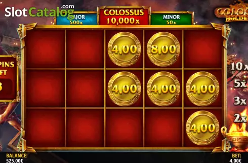 Οθόνη8. Colossus: Hold & Win Κουλοχέρης 