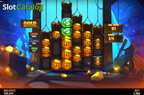 Οθόνη9. Gold Digger Megaways Κουλοχέρης