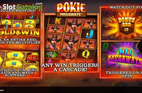 Οθόνη2. Pokie Megaways Κουλοχέρης