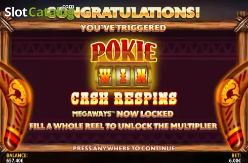 Οθόνη6. Pokie Megaways Κουλοχέρης