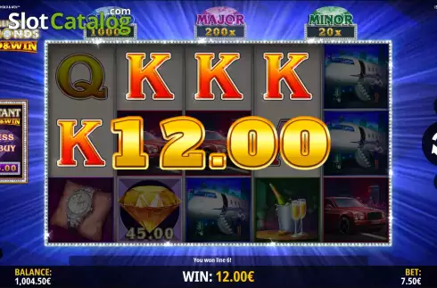 Οθόνη4. Brilliant Diamonds: Hold & Win Κουλοχέρης