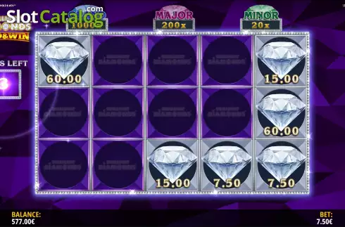 Οθόνη8. Brilliant Diamonds: Hold & Win Κουλοχέρης
