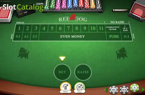 Οθόνη3. Red Dog (iSoftBet) Κουλοχέρης