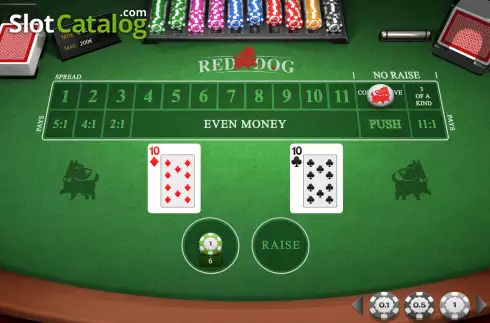 Οθόνη4. Red Dog (iSoftBet) Κουλοχέρης