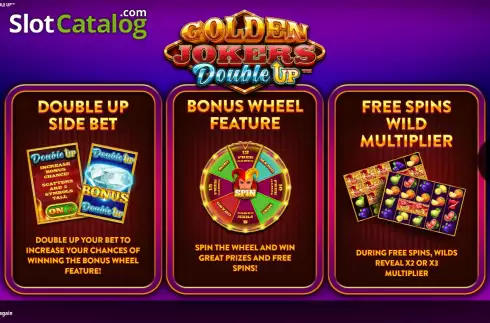Οθόνη2. Golden Jokers Double Up Κουλοχέρης