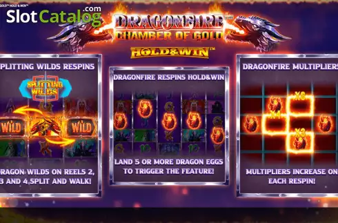 Οθόνη2. Dragonfire Chamber of Gold Κουλοχέρης