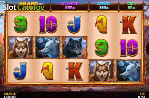 Οθόνη3. Wolf Canyon Hold and Win Κουλοχέρης 