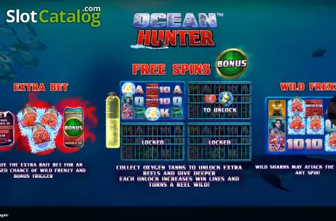 Οθόνη2. Ocean Hunter (iSoftBet) Κουλοχέρης