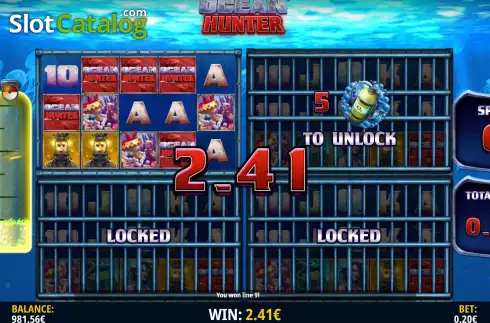 Οθόνη7. Ocean Hunter (iSoftBet) Κουλοχέρης