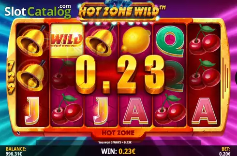 Οθόνη4. Hot Zone Wild Κουλοχέρης