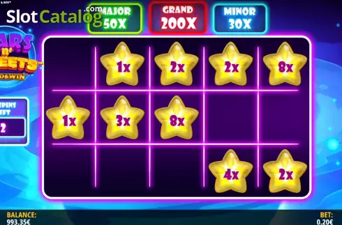 Οθόνη8. Stars n’ Sweets Hold and Win Κουλοχέρης